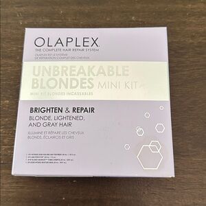 Olaplex unbreakable blondes mini kit